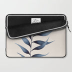Minimalist Palm Leaf in Watercolour Laptop Sleeve Gallery Image 2