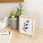 Minimalist Palm Leaf in Watercolour Mini Art Print Gallery Image 2