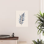 Minimalist Palm Leaf in Watercolour Poster Gallery Image 2