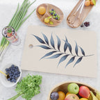Minimalist Palm Leaf in Watercolour Cutting Board Gallery Image 2
