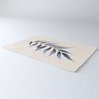 Minimalist Palm Leaf in Watercolour Rug Gallery Image 3