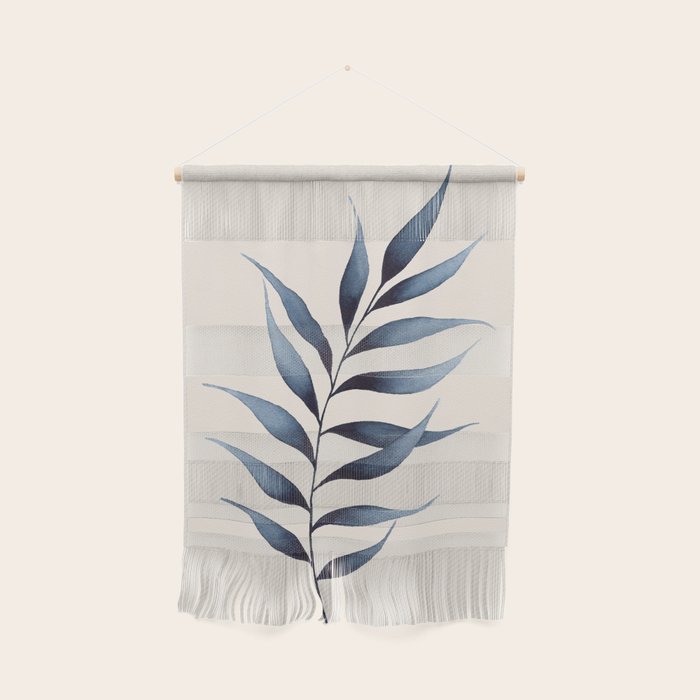Minimalist Palm Leaf in Watercolour Wall Hanging Gallery Image 1