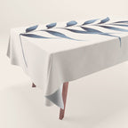 Minimalist Palm Leaf in Watercolour Tablecloth Gallery Image 1