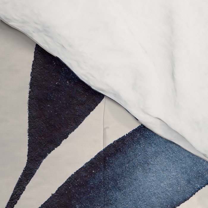 Minimalist Palm Leaf in Watercolour Comforter Gallery Image 4