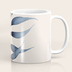 Minimalist Palm Leaf in Watercolour Coffee Mug Gallery Image 1