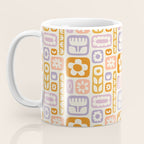 Vintage scandinavian floral art pattern Coffee Mug Gallery Image 3