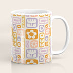 Vintage scandinavian floral art pattern Coffee Mug Gallery Image 1