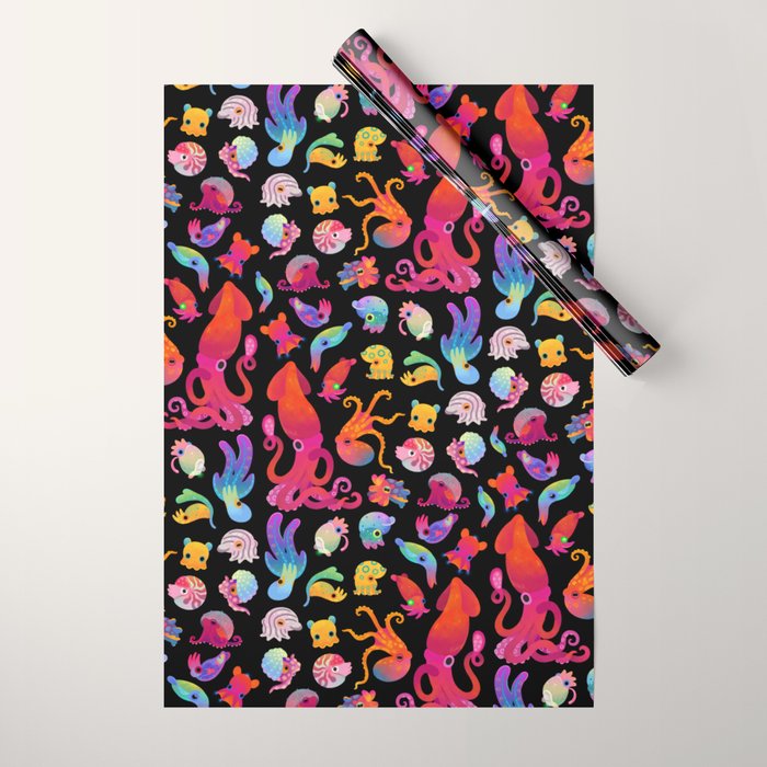 Cephalopod Wrapping Paper Gallery Image 1