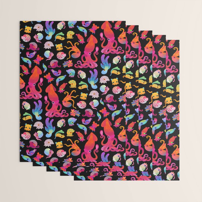 Cephalopod Wrapping Paper Gallery Image 3