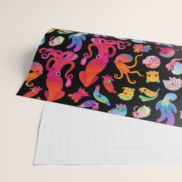 Cephalopod Wrapping Paper Gallery Image 2