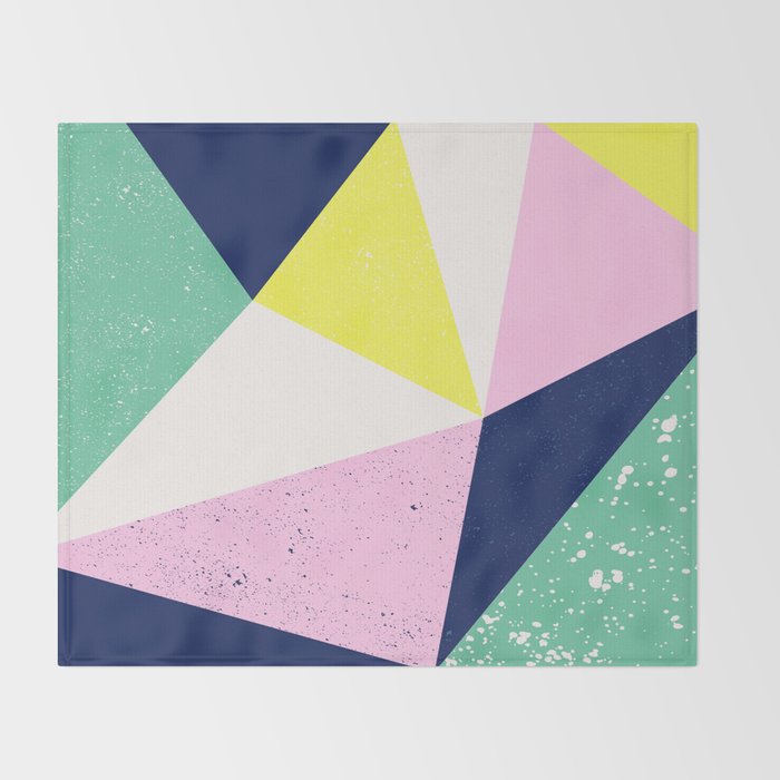 Spring Spectrum Throw Blanket Gallery Image 2