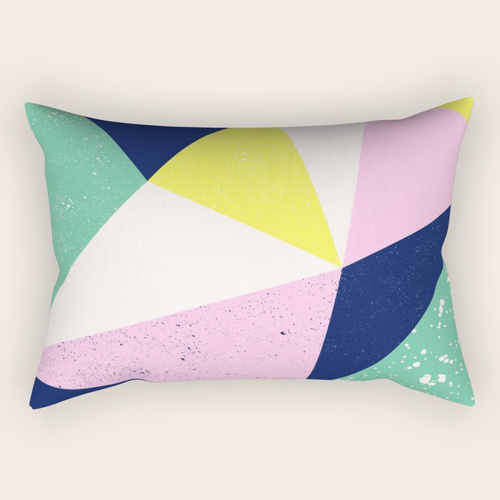 Spring Spectrum Rectangular Pillow Gallery Image 1
