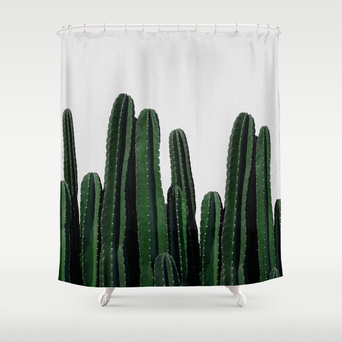 Cactus I Shower Curtain Gallery Image 1