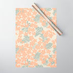 Exotical flowering blooms AH Wrapping Paper Gallery Image 1