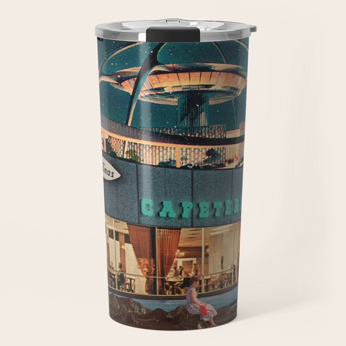 a Postcard from year 2346 Travel Mug Gallery Image 1