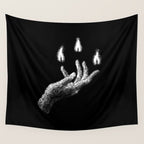 A Light in the Dark Wall Tapestry Gallery Image 4