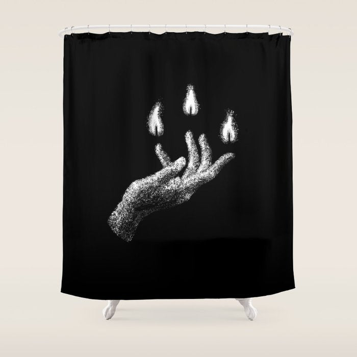 A Light in the Dark Shower Curtain Gallery Image 1