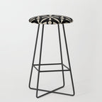 Starburst Geometric Pattern Stool Gallery Image 1