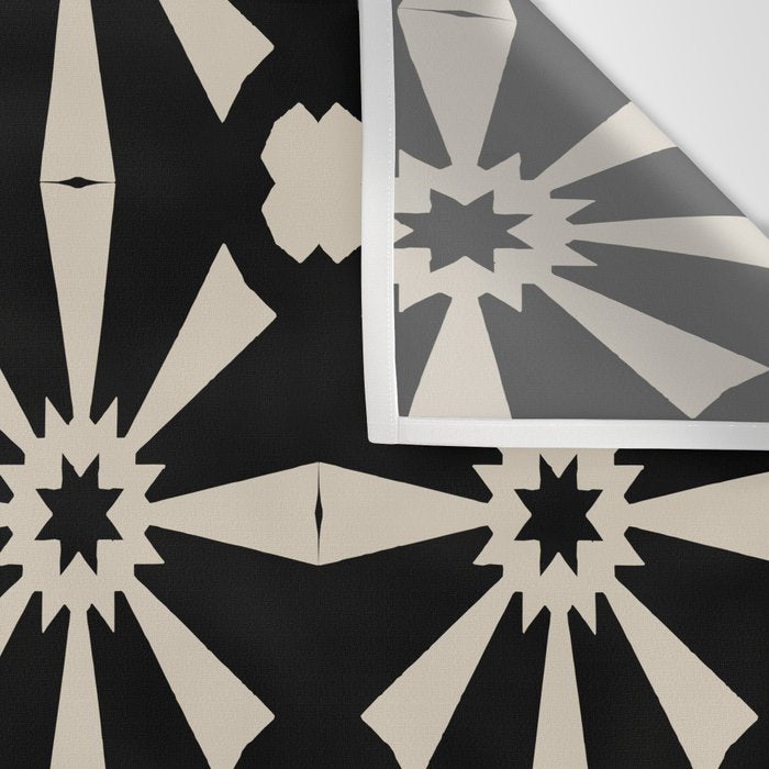 Starburst Geometric Pattern Wall Tapestry Gallery Image 3