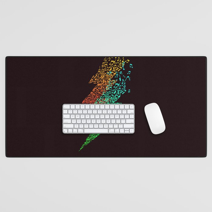 Electro music Desk Mat Gallery Image 1