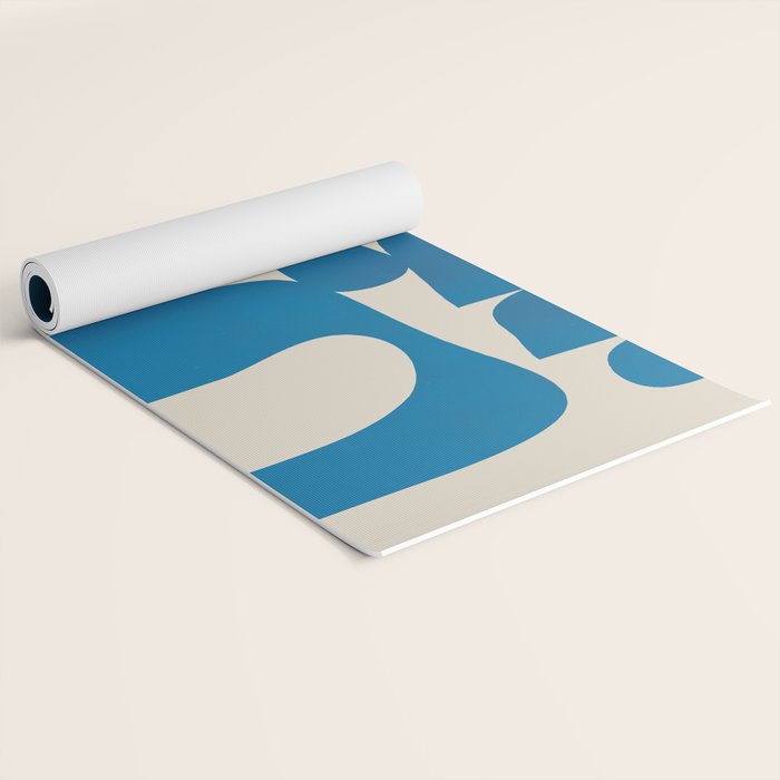 Modern Abstract Minimal Shapes 36 Yoga Mat Gallery Image 2