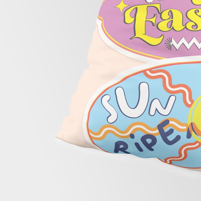 fruit stickers  Pillow Sham Gallery Image 4