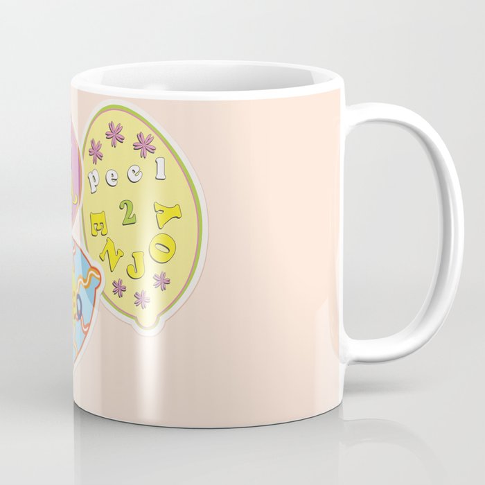 fruit stickers  Coffee Mug Gallery Image 1