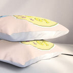 fruit stickers  Pillow Sham Gallery Image 3