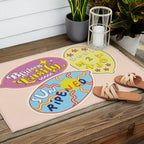 fruit stickers  Outdoor Rug Gallery Image 2