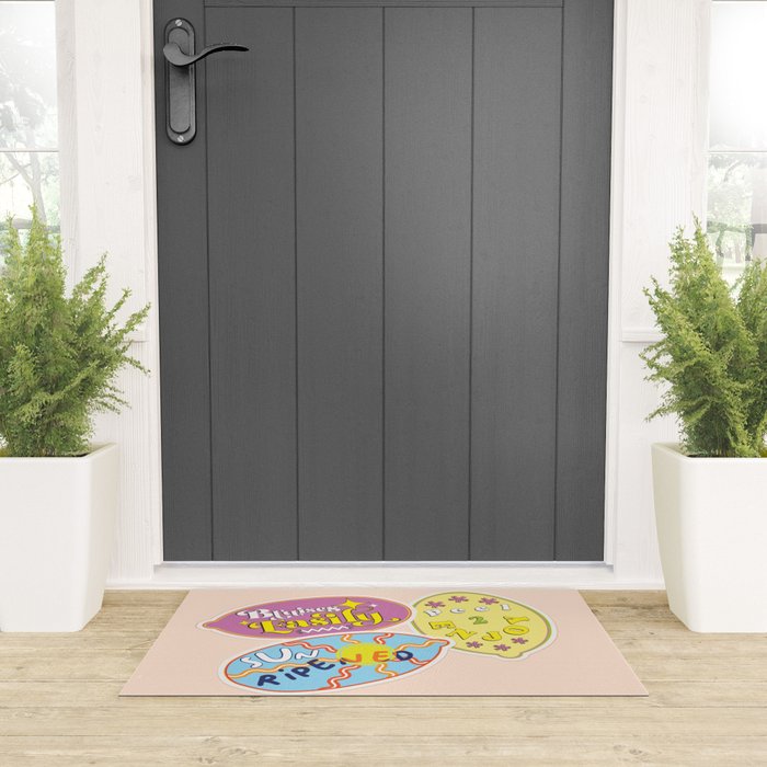 fruit stickers  Welcome Mat Gallery Image 3