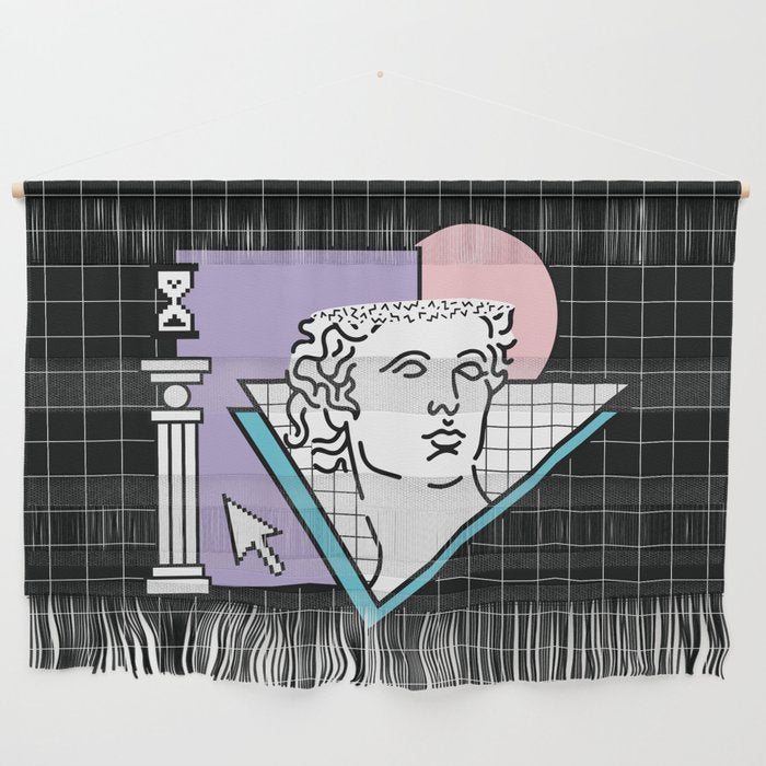 Apollo Vaporwave / greek god Wall Hanging Gallery Image 1