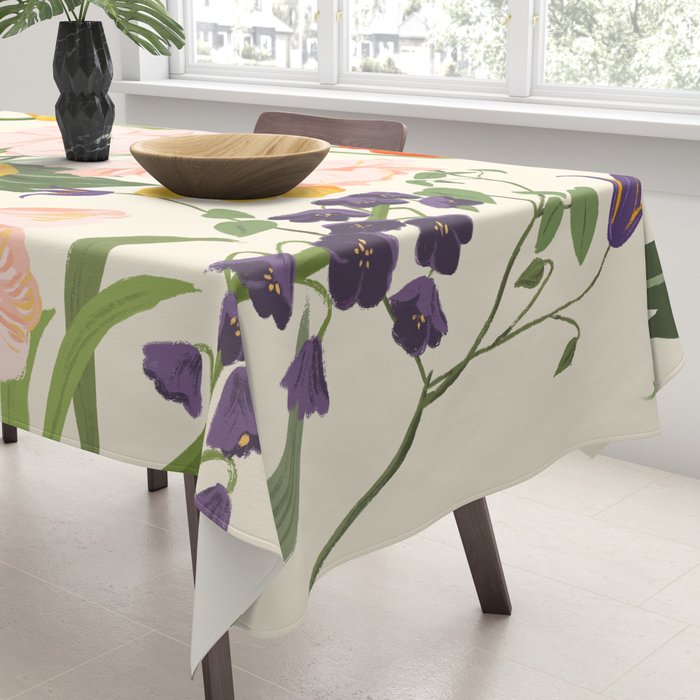 Poppy Garden Tablecloth Gallery Image 3