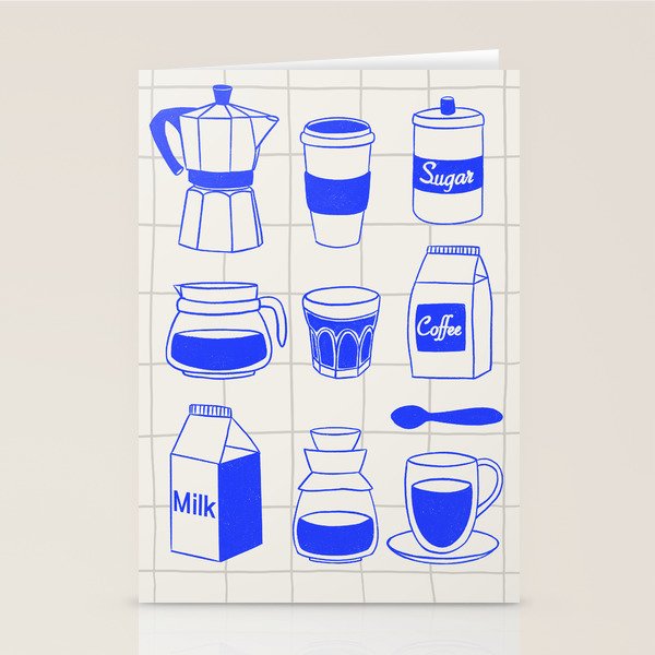 Coffee time Stationery Card Gallery Image 1