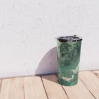 Japanese Wall Art Maximalist Forest Fox Print Japandi Art Sage Green Botanical Wabi Sabi Painting Travel Mug Gallery Image 4