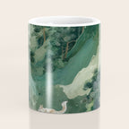 Japanese Wall Art Maximalist Forest Fox Print Japandi Art Sage Green Botanical Wabi Sabi Painting Coffee Mug Gallery Image 4