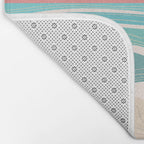 Crashing wave on sunny bay Bath Mat Gallery Image 2