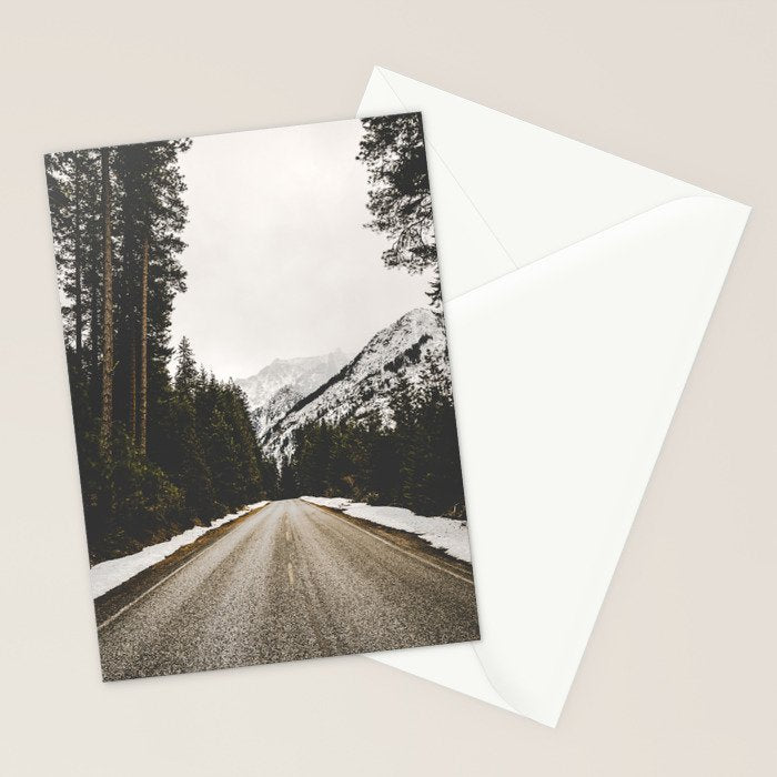 Great Mountain Roads - Nature Photography Stationery Card Gallery Image 2