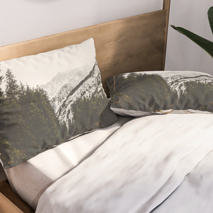 Great Mountain Roads - Nature Photography Pillow Sham Gallery Image 2
