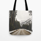Great Mountain Roads - Nature Photography Tote Bag Gallery Image 1