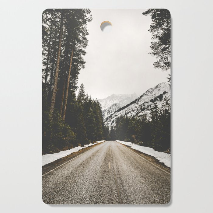 Great Mountain Roads - Nature Photography Cutting Board Gallery Image 1