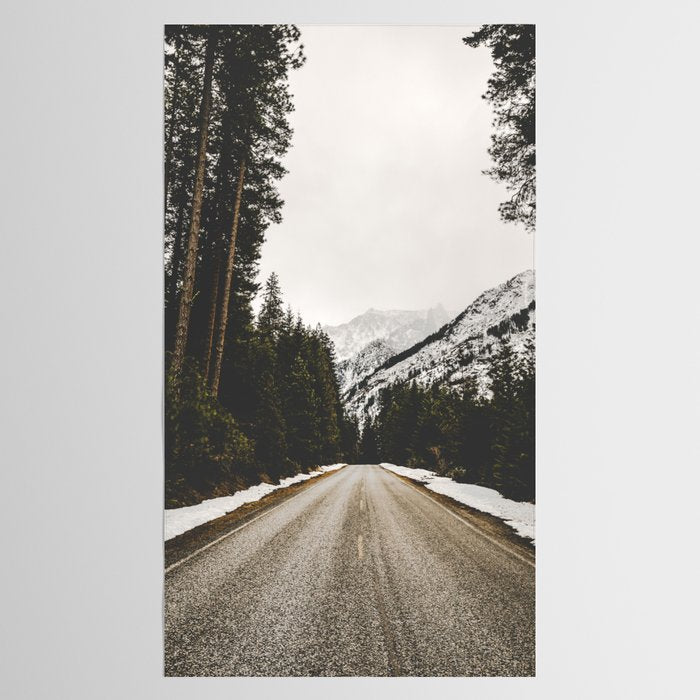 Great Mountain Roads - Nature Photography Tablecloth Gallery Image 2