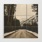 Great Mountain Roads - Nature Photography Wood Wall Art Gallery Image 1
