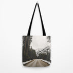 Great Mountain Roads - Nature Photography Tote Bag Gallery Image 2