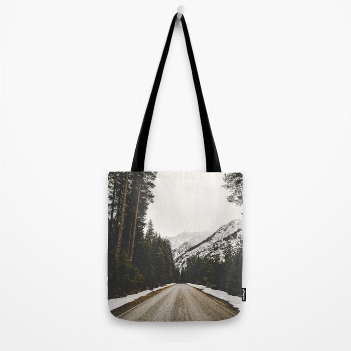 Great Mountain Roads - Nature Photography Tote Bag Gallery Image 2