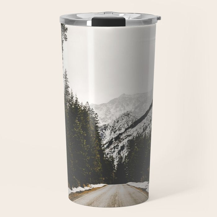 Great Mountain Roads - Nature Photography Travel Mug Gallery Image 1