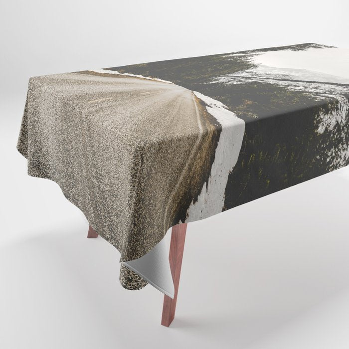 Great Mountain Roads - Nature Photography Tablecloth Gallery Image 1