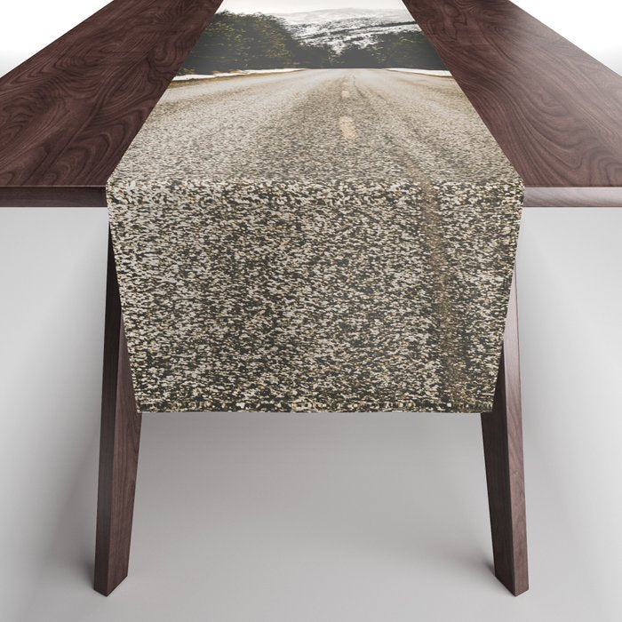 Great Mountain Roads - Nature Photography Table Runner Gallery Image 1