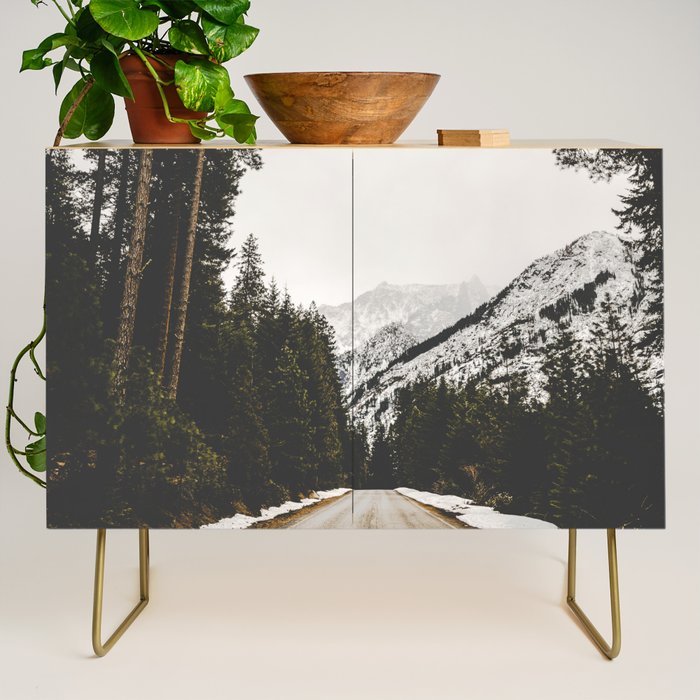 Great Mountain Roads - Nature Photography Credenza Gallery Image 1