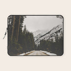 Great Mountain Roads - Nature Photography Laptop Sleeve Gallery Image 1