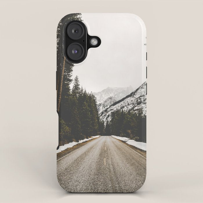 Great Mountain Roads - Nature Photography iPhone Case Gallery Image 1